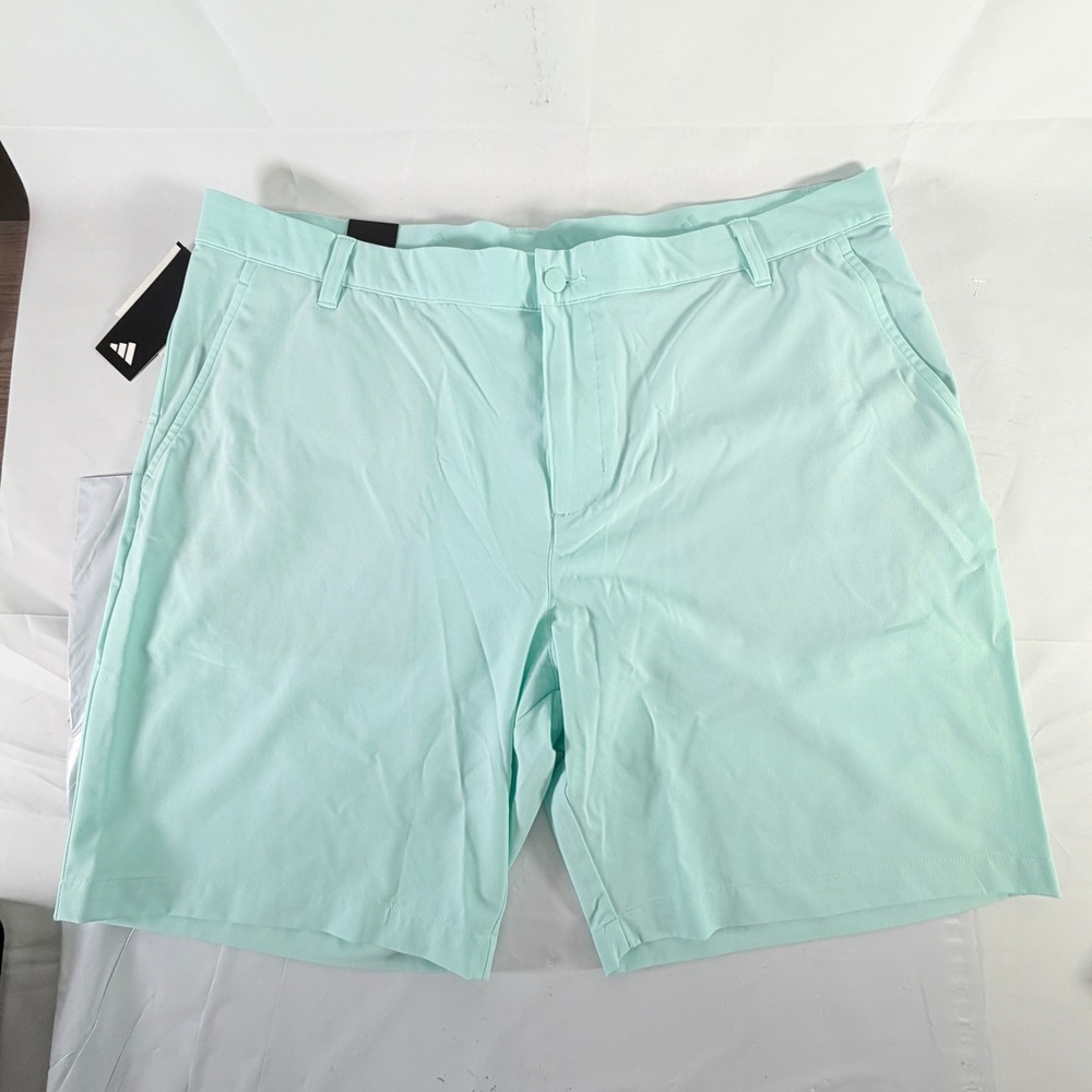 adidas Ultimate365 8.5" Mens Golf Shorts Size 40 Mint Green New